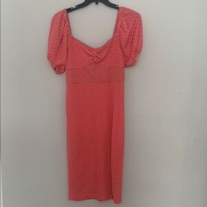 Nwt stretch midi dress